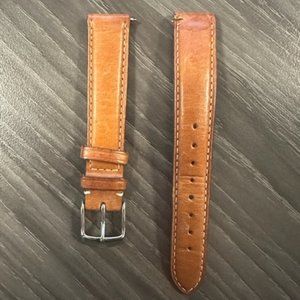 Michele 16mm Calf Leather Strap
